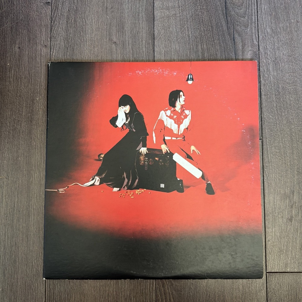 The White Stripes Elephant Vinyl 2LP Cover VG+ TMR200 Insert Black